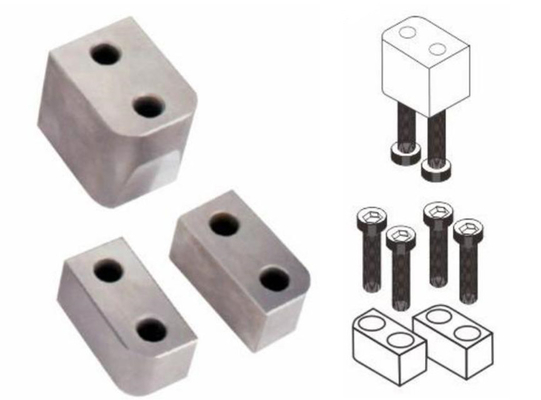 Le graphite de MISUMI localisant des couplages de place de moule de bloc a placé fixe