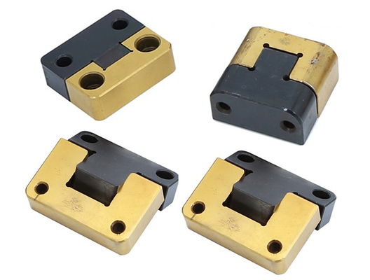 1,7131 couplages noirs de moulage par injection d'oxyde, ensemble de verrouillage carré de bloc