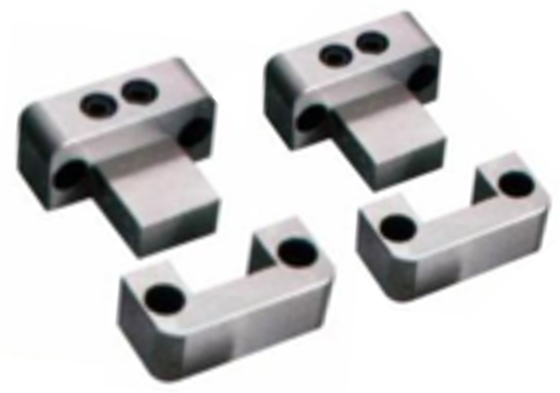 1,2343 SKD61 plaçant le fixage goupille le bloc de glissière de moulage par injection 56HRC