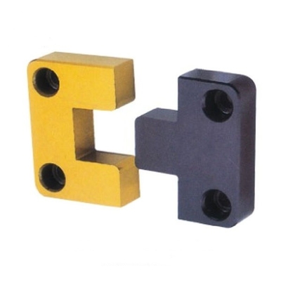 TiN Square Mold Interlocks, pièces de moule de couplage de chandelle de noir d'oxyde