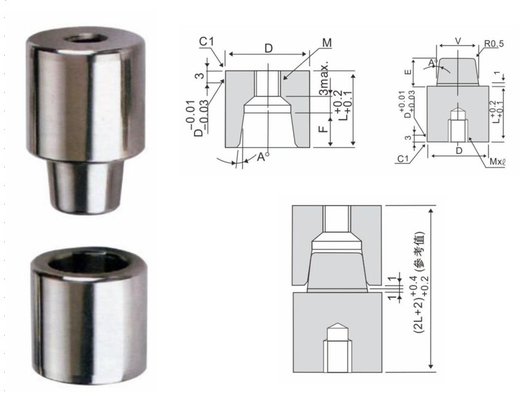 La serrure Pin High Frequency Plastic Injection de la chandelle S136 moulent placer l'unité