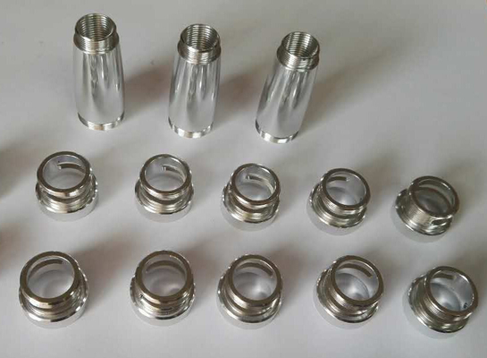 Pièces de rotation d'en cuivre d'alliage d'aluminium de pièces de commande numérique par ordinateur de l'acier inoxydable SKD61 pour l'automation