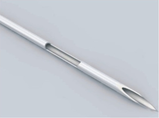 Aiguille hypodermique de canule de biopsie pour médical
